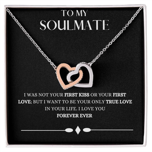 To My Soulmate Necklace Gift for Wife