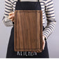 Black Walnut Wood Cutting Board Creative Whole Tray Fruit Chopping Cutting Board Wood Chopping Blocks For Kitchen