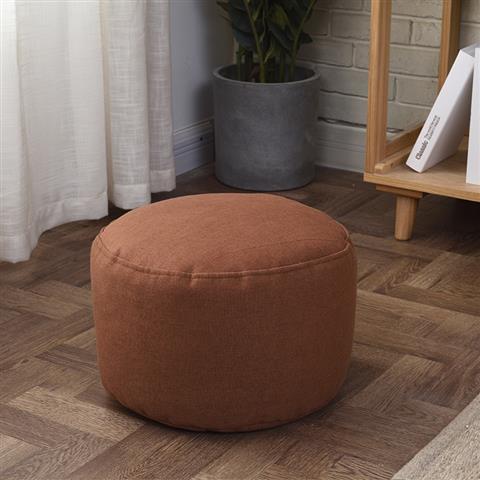 Cotton linen sofa stool