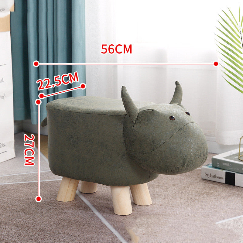 Children Animal Shoe Stool Fashion Creativity