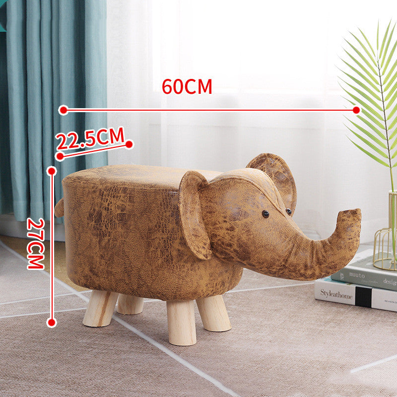 Children Animal Shoe Stool Fashion Creativity