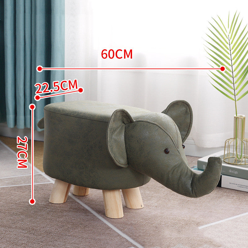 Children Animal Shoe Stool Fashion Creativity