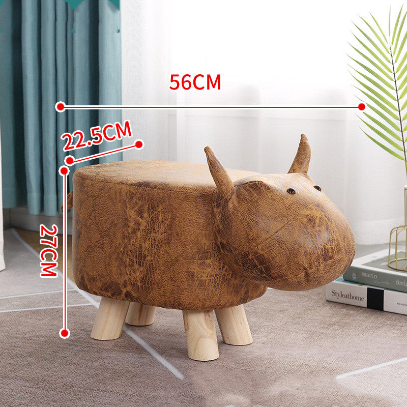 Children Animal Shoe Stool Fashion Creativity