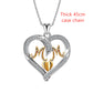 MOM and MOM love pendants