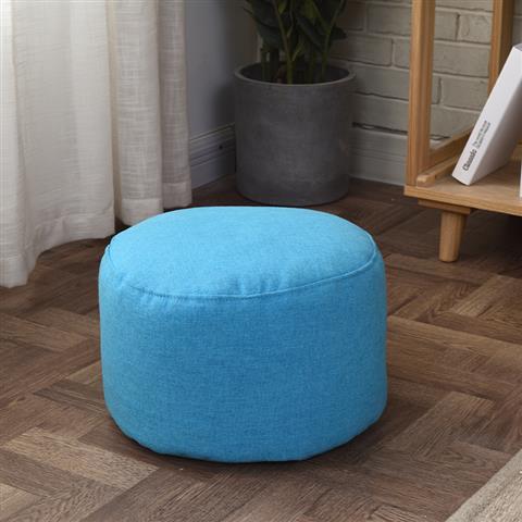 Cotton linen sofa stool