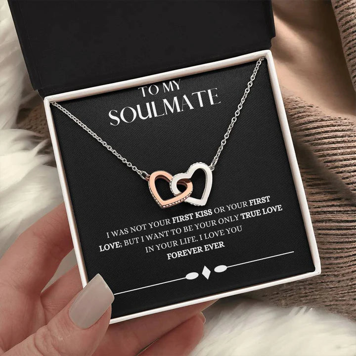 To My Soulmate Necklace Gift for Wife