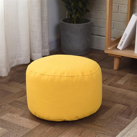 Cotton linen sofa stool