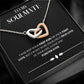 To My Soulmate Necklace Gift for Wife