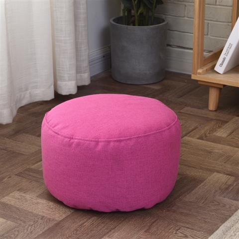 Cotton linen sofa stool