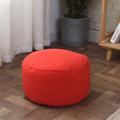 Cotton linen sofa stool