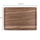 Black Walnut Wood Cutting Board Creative Whole Tray Fruit Chopping Cutting Board Wood Chopping Blocks For Kitchen