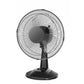 12 In. 3 Speed Personal Desk Fan in Black