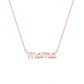 English alphabet mom holiday pendant necklace