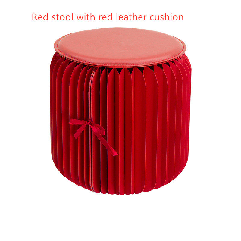 Eighteen paper ins web celebrity stool