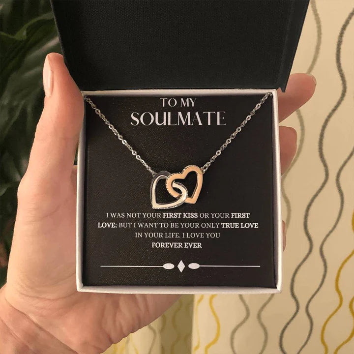 To My Soulmate Necklace Gift for Wife