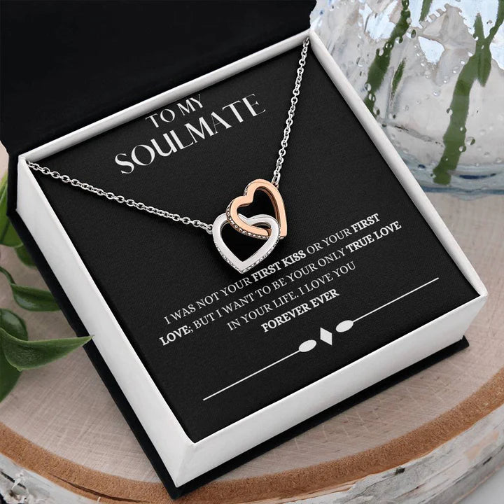 To My Soulmate Necklace Gift for Wife