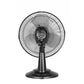 12 In. 3 Speed Personal Desk Fan in Black