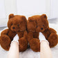 Bear Cotton Slippers Plush Slippers Kappibara Slippers Cartoon Capybara Cotton Slippers