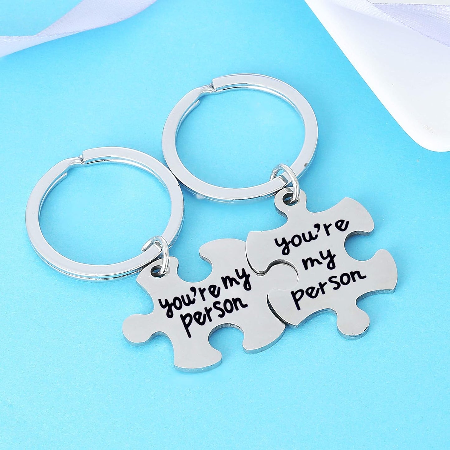 Gifts for Couples Boyfriend Girlfriend Couples Keychains for Husband Wife Valentine'S Day Gift