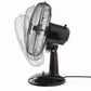 12 In. 3 Speed Personal Desk Fan in Black