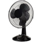 12 In. 3 Speed Personal Desk Fan in Black