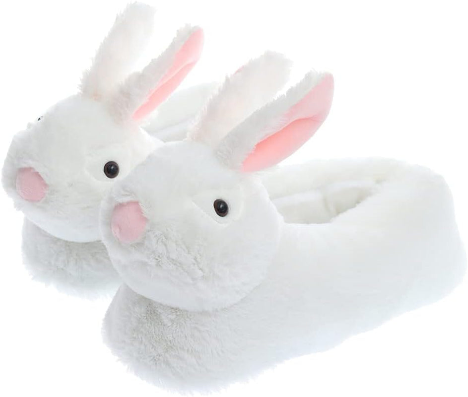 Classic Bunny Slippers Adult Sized Plush Slippers Kids Size Animal Slippers Shepherd Dog Corgi Costume Footwear