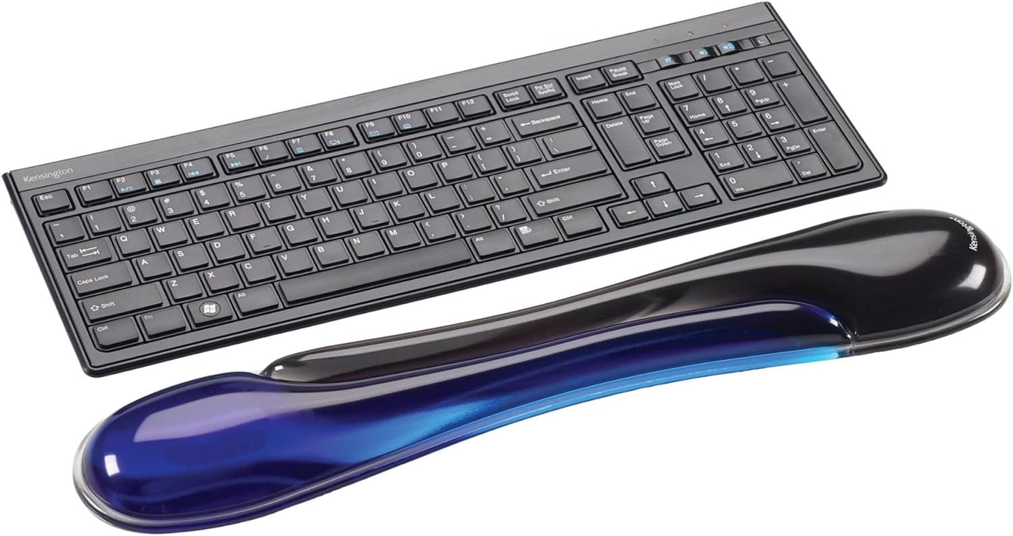 Duo Gel Keyboard Wrist Rest - Blue (K62397AM)