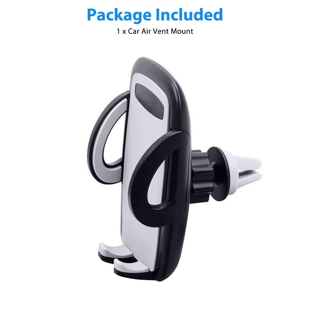 Car Mount, Air Vent Car Holder, Car Phone Mount Fit for Iphone 13, 12, 12 Pro, 12 Pro Max, 11 XS X 8, Android Cell Phones, Phone Holder for Car, Universal Air Vent Mount for Men Women