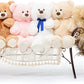 36 Inch Big Teddy Bear Cute Giant Stuffed Animals Soft Plush Bear for Girlfriend Kids, Beige