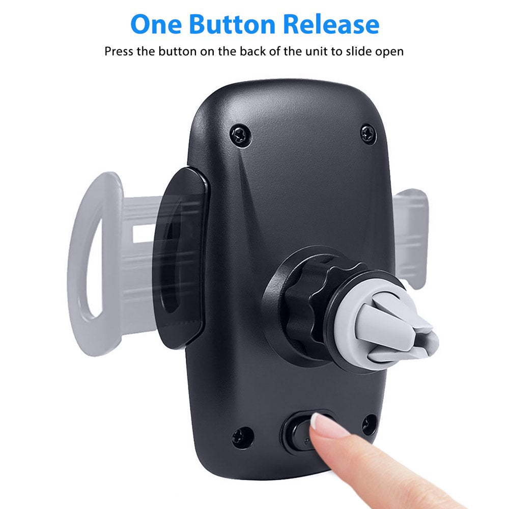 Car Mount, Air Vent Car Holder, Car Phone Mount Fit for Iphone 13, 12, 12 Pro, 12 Pro Max, 11 XS X 8, Android Cell Phones, Phone Holder for Car, Universal Air Vent Mount for Men Women