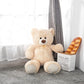 36 Inch Big Teddy Bear Cute Giant Stuffed Animals Soft Plush Bear for Girlfriend Kids, Beige