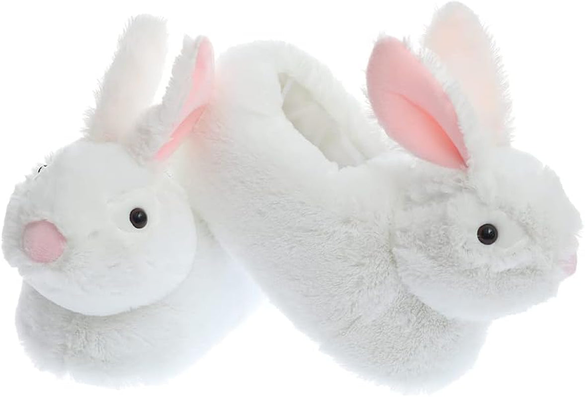 Classic Bunny Slippers Adult Sized Plush Slippers Kids Size Animal Slippers Shepherd Dog Corgi Costume Footwear