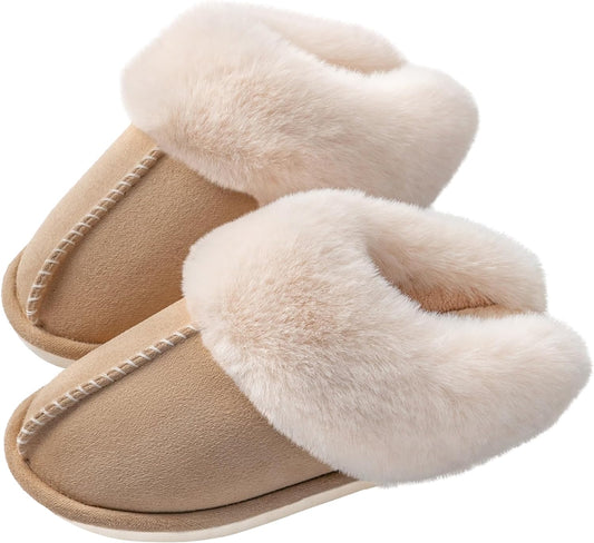 Womens Slippers Memory Foam House Slippers Slippers for Women Indoor Christmas Slippers