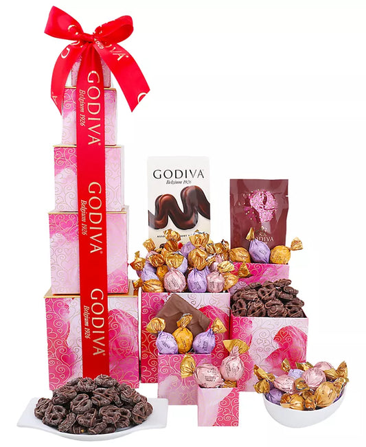 Valentine'S Day Godiva Chocolate Tower